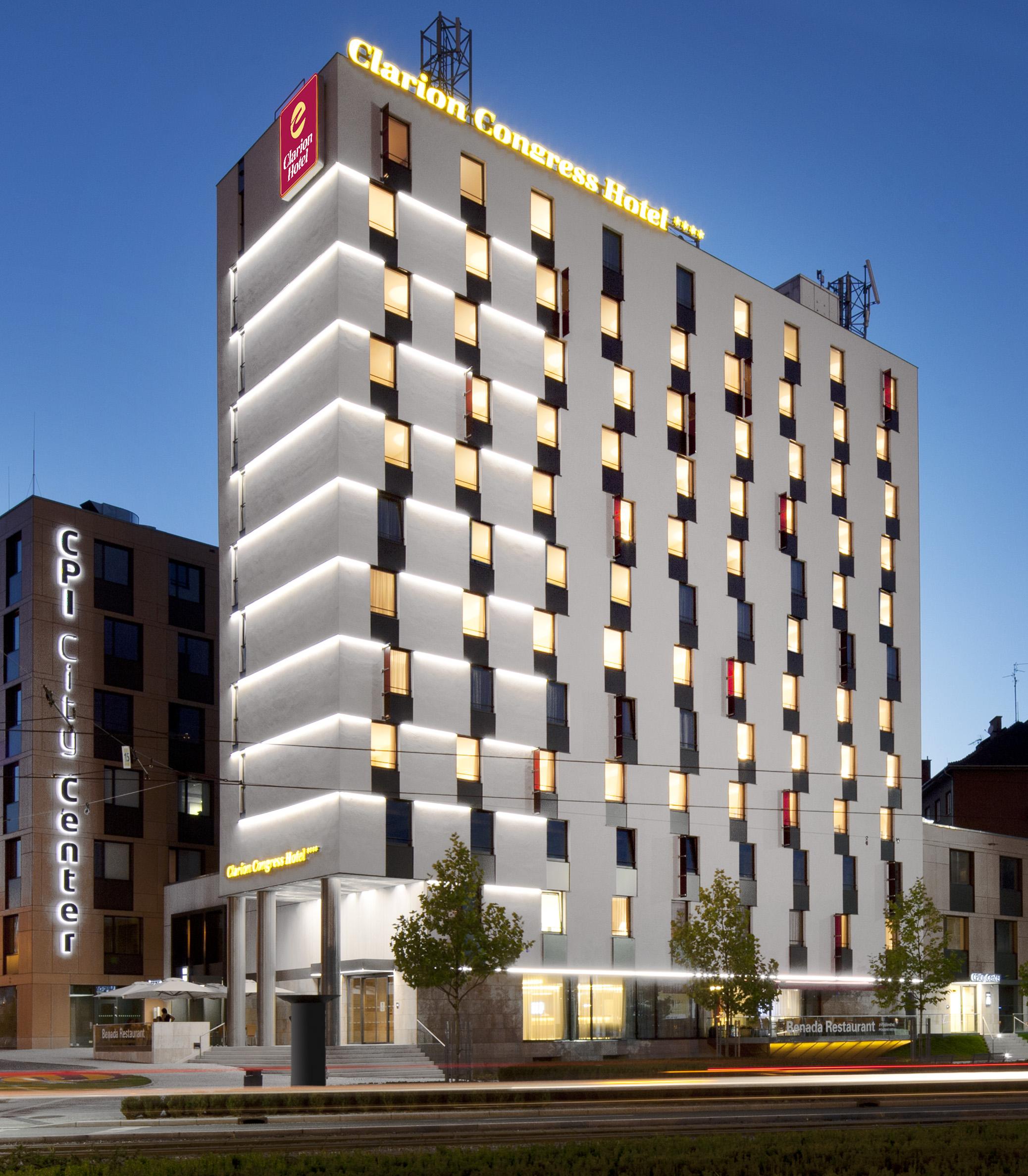 Clarion Congress Hotel Olomouc Exterior foto
